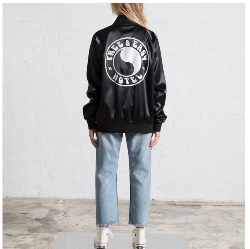 Limited Edition Free & Easy x Hotel 1171 Satin Black Jacket M